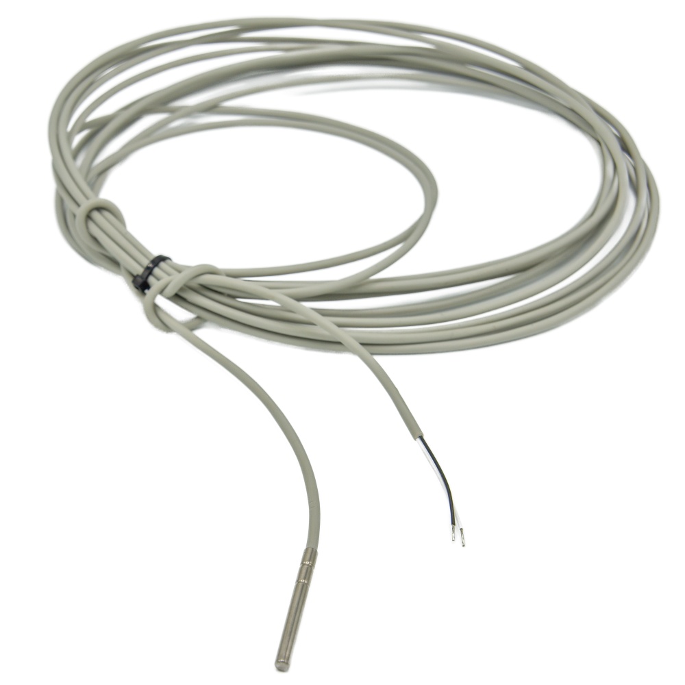 PT1060WF01 čidlo teploty Pt1000 tř.B, -50 až 105°C, 4x40mm, délka kabelu 6m CPT1060WF01