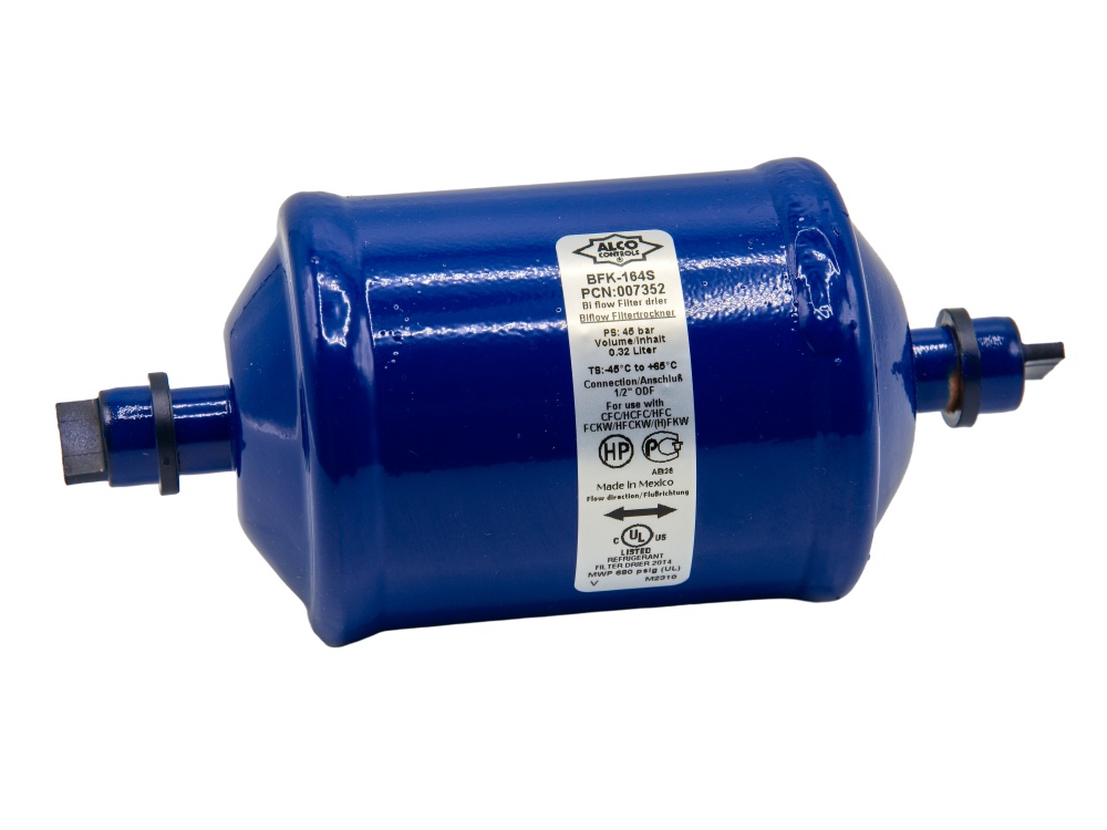BFK 164S Bi-flow filter drier 1/2" ODF solder A007352