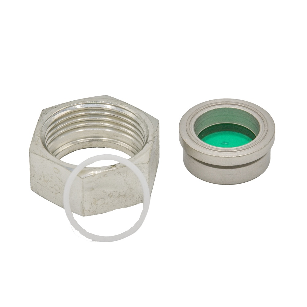 8026844 1 1/4" UNF Sight Glass for Skrol Compressors K8602977