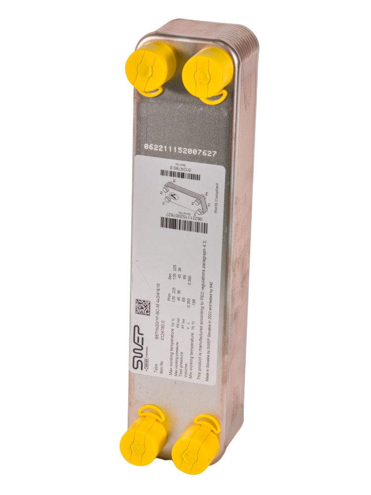 B8THx20/1P-SC-M 4*3/4"&16mm Plate heat exchanger SW14361020