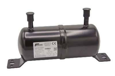 RH-100x241 (1.6L) Horizontal Refrigerant receiver, 2x 12mm ODF FM13000933