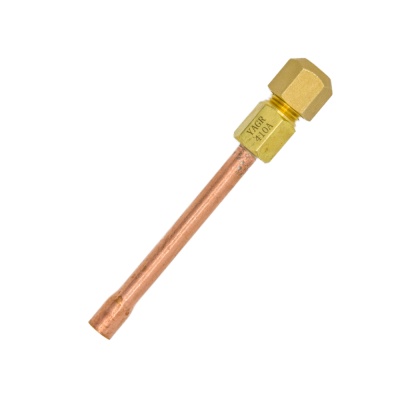 TCJ-2GSXZ-3 service valve 7/16" UNF, Cu6mm S10155003301