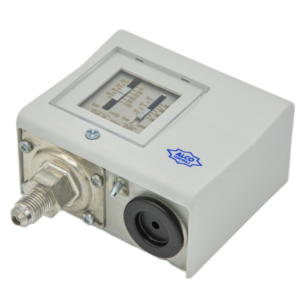 PS1 A3A Low Pressure Adjustable Pressure Switch -0.5... 7bar, aut. reset, 7/16"UNF A4370700