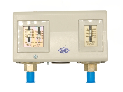 PS2 A7A Combined Pressure Switch -0.5... 7 bar / 6... 31 bar, auto-reset, 7/16" UNF A4353400