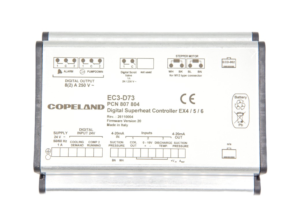 EC3-D73 driver for digital comp. + EEV A807804