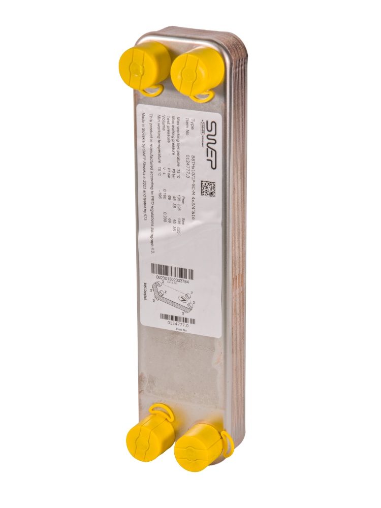 B8THx10/1P-SC-M 4x3/4"&16mm Deskový výměník tepla SW14361010