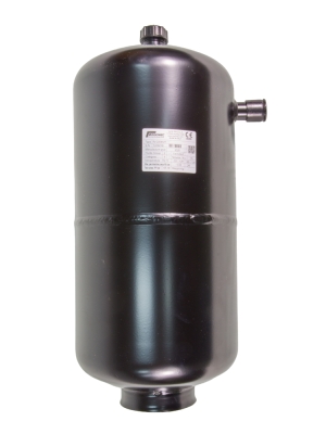 RV-220x477 Refrigerant receiver, 15L, 1 1/4" x 22mm, 33 bar FM132.00610