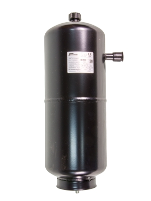 RV-160x425 Refrigerant receiver, 6.9L, 1" x 18mm, 33 Bar FM132.00609