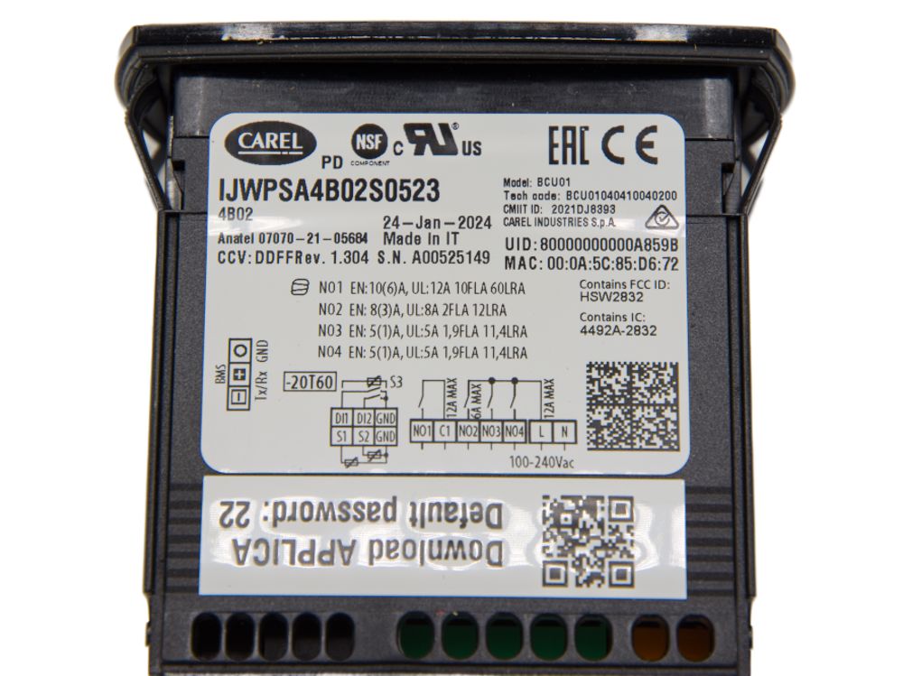 IJWPSA4B02S0523 Thermostat electronic CIJWPSA4B02S0523