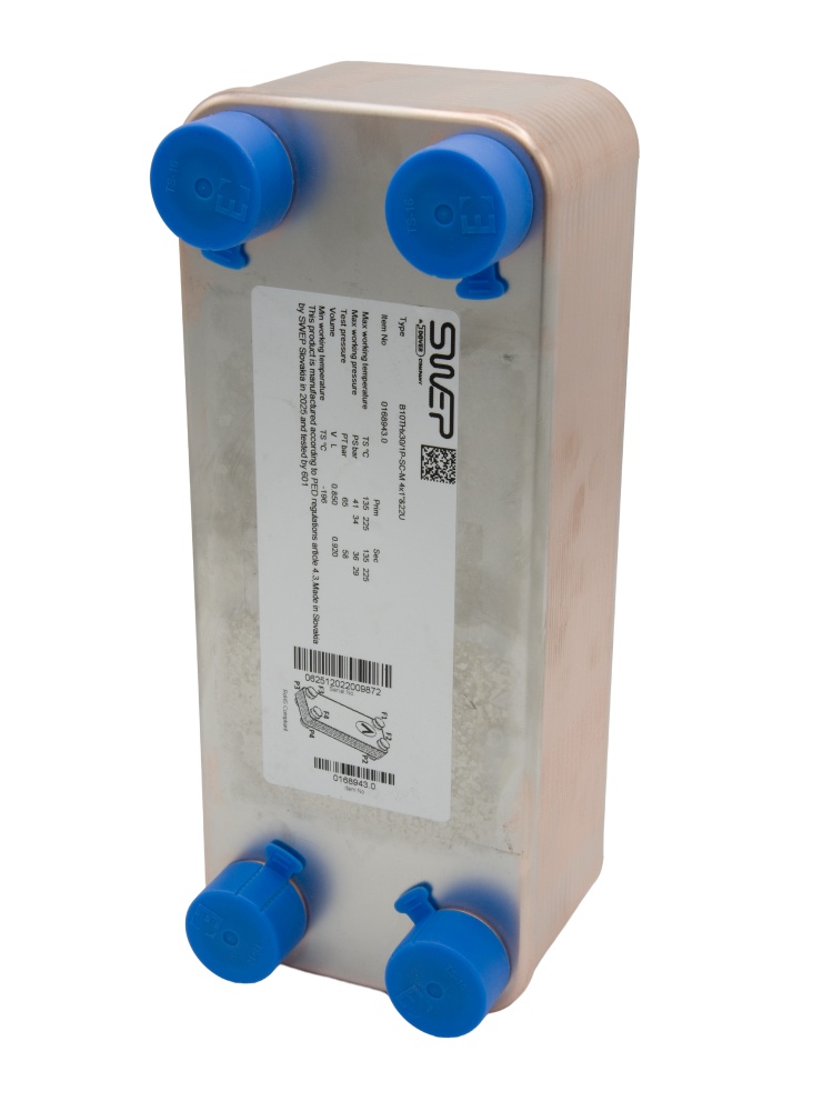 B10THx30/1P-SC-M   4x1" a 22U Deskový výměník tepla SW15371030