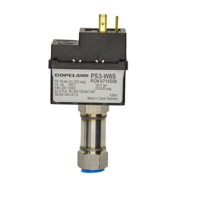 PS3 W6S HP pressostat, 16/21 bar, Auto Reset, 7/16" UNF A0715556