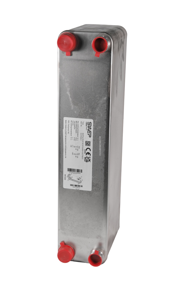 B25THx70/1P-SC-M 2x28U + 2x1" Deskový výměník tepla SW14147070
