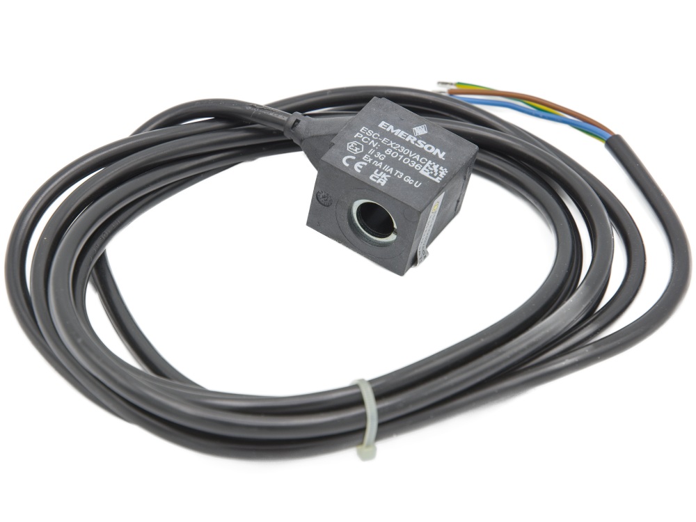 ESC-EX230 VAC Cívka s kabelem 3m, EXII A801036