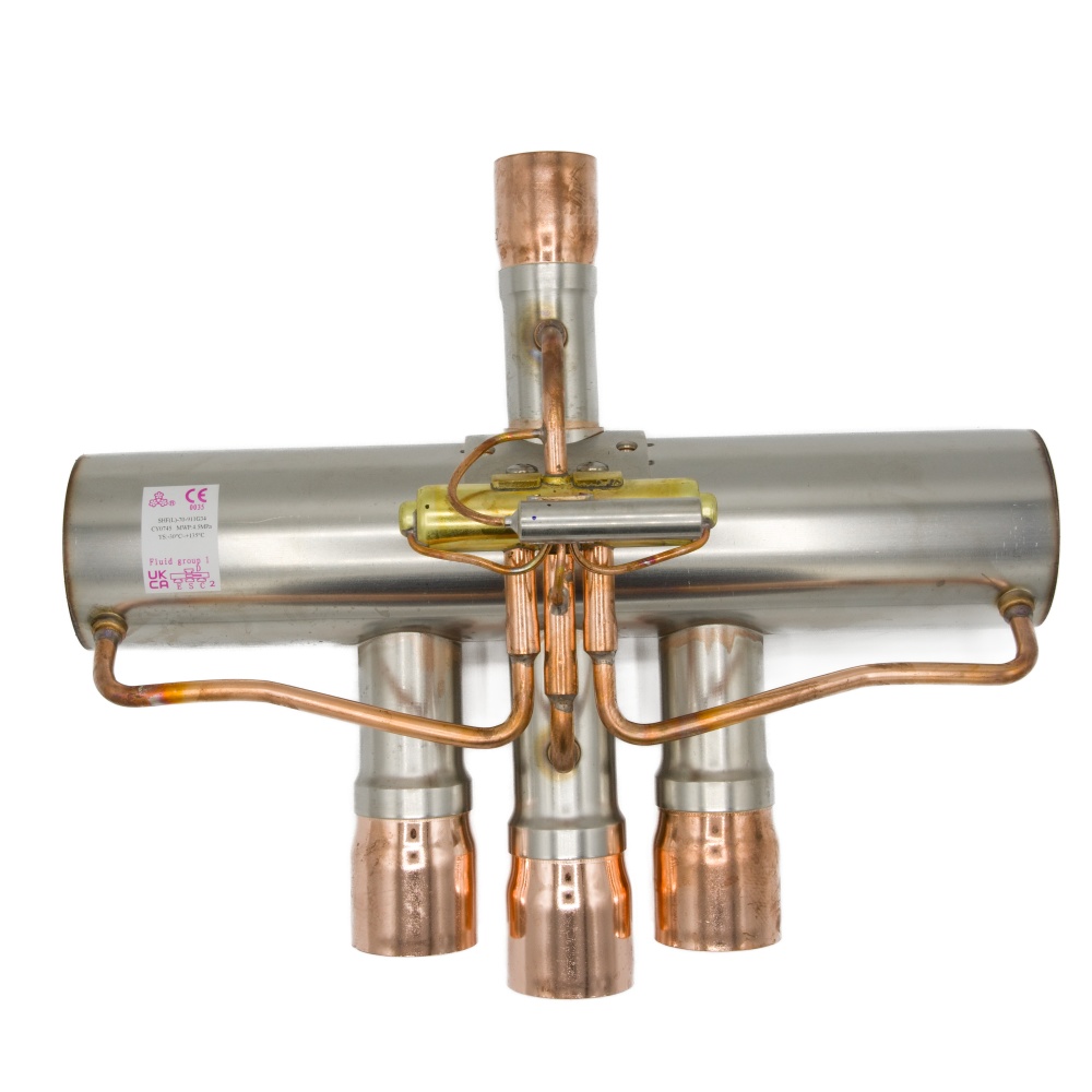 SHF(L)-70-911G34 4-way valve 28,5 m3/h 35 + 35mm S10325090901